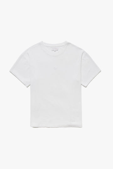 OX Embroidered Organic Cotton Pique T-Shirt - Oxley Official